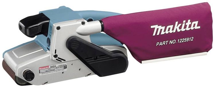 Produktbild: Makita 9404J Bandschleifer 1010W Band-Breite 100mm Band-L&auml;nge 610mm
