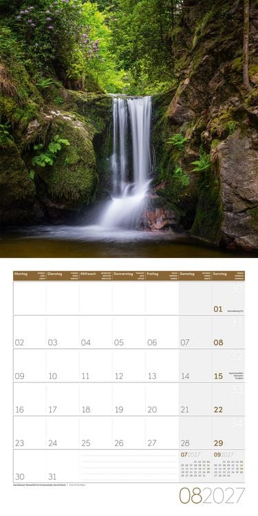 Produktbild: Zauber des Waldes Kalender 2027 - 30x30 - Art12