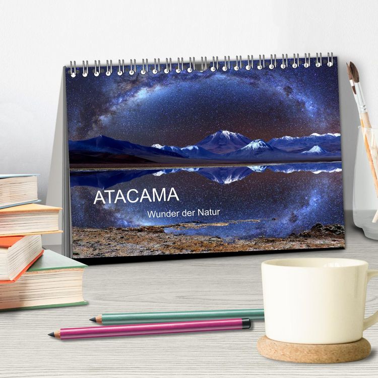 Produktbild: ATACAMA Wunder der Natur (Tischkalender 2026 DIN A5 quer), CALVENDO Monatskalender