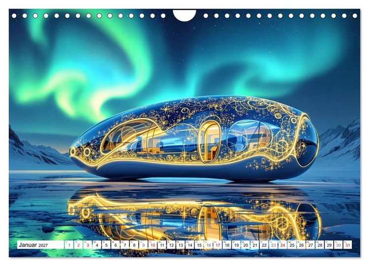 Produktbild: Rollende Traumwelten (Wandkalender 2027 DIN A4 quer), CALVENDO Monatskalender