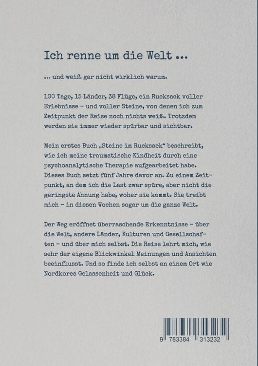 Produktbild: Wie ich mit Steinen im Rucksack um die Welt rannte
