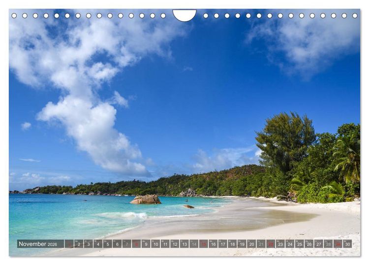 Produktbild: Seychellen - Das letzte Paradies auf Erden (Wandkalender 2026 DIN A4 quer), CALVENDO Monatskalender