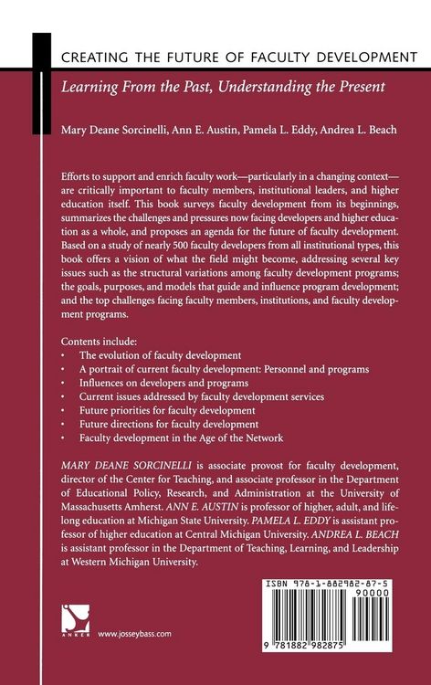 Produktbild: Creating the Future of Faculty Development