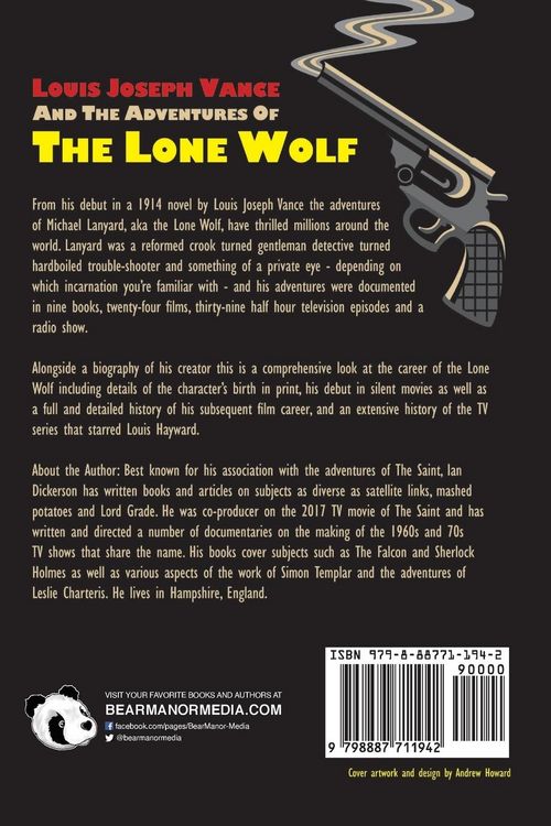 Produktbild: Louis Joseph Vance and the Adventures of the Lone Wolf