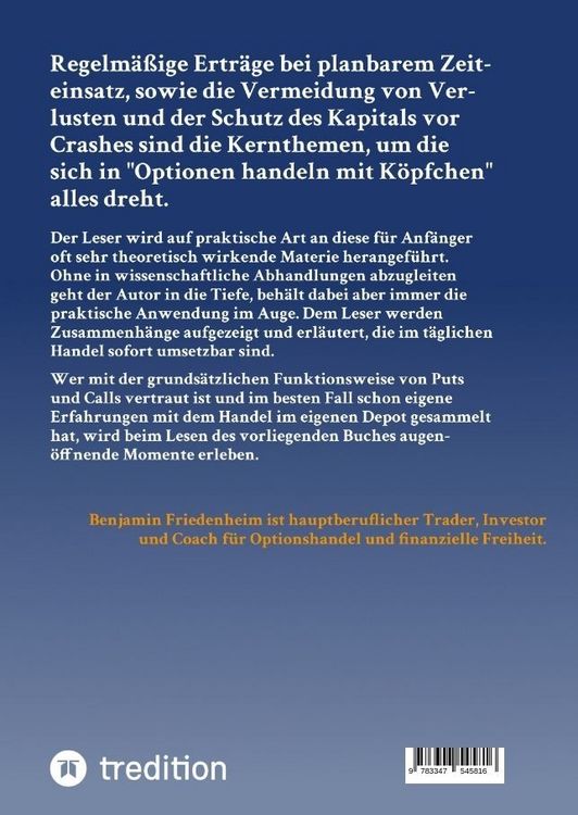 Produktbild: Optionen handeln mit K&ouml;pfchen - Profitable Tipps aus der Praxis f&uuml;r fortgeschrittene Optionstrader