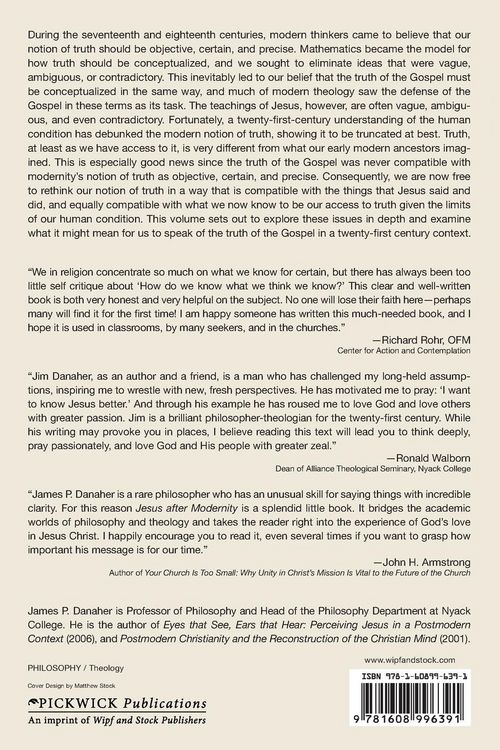 Produktbild: Jesus after Modernity