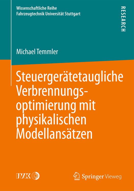 Produktbild: Steuerger&auml;tetaugliche Verbrennungsoptimierung mit physikalischen Modellans&auml;tzen