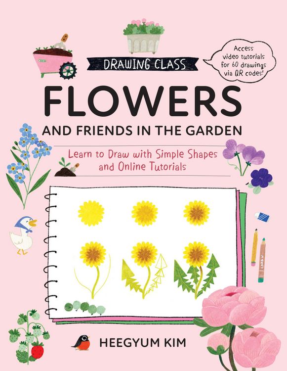 Produktbild: Drawing Class: Flowers and Friends in the Garden