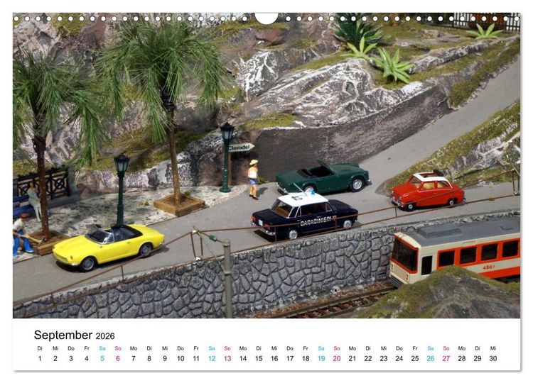 Produktbild: Bella Italia im Modell (Wandkalender 2026 DIN A3 quer), CALVENDO Monatskalender