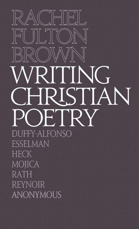 Produktbild: Writing Christian Poetry