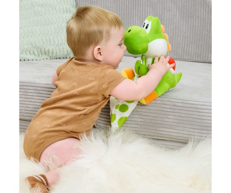 Produktbild: My Mario - Yoshi m. Schmusetuch, 23cm