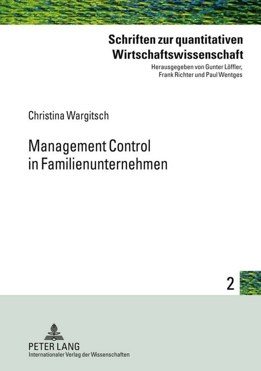 Produktbild: Management Control in Familienunternehmen