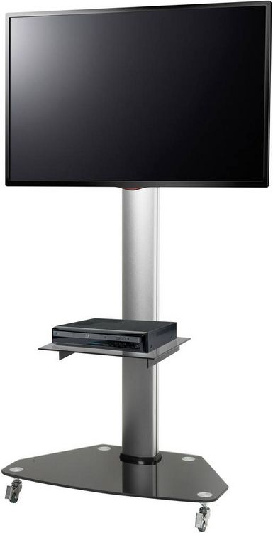 Produktbild: SpeaKa Professional SP-TVRW-01 TV-Rollwagen 81,3 cm (32") - 139,7 cm (55") Neigbar, H&ouml;henverstellbar