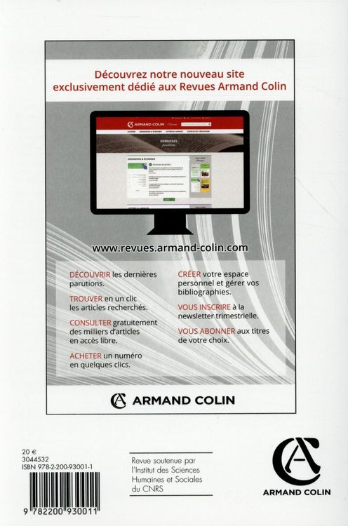 Produktbild: Annales de geographie no 705 5