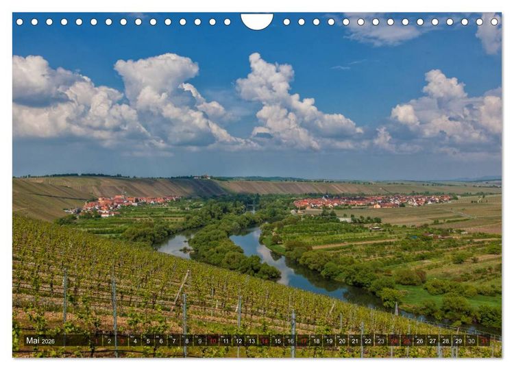 Produktbild: Weinland Franken (Wandkalender 2026 DIN A4 quer), CALVENDO Monatskalender