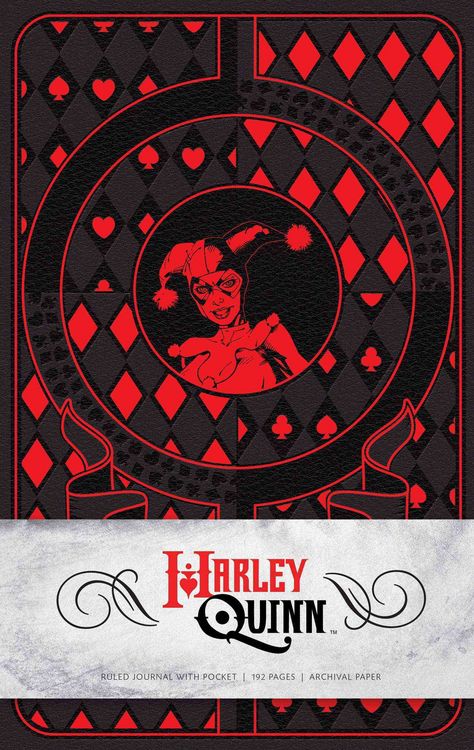 Produktbild: Harley Quinn Hardcover Ruled Journal