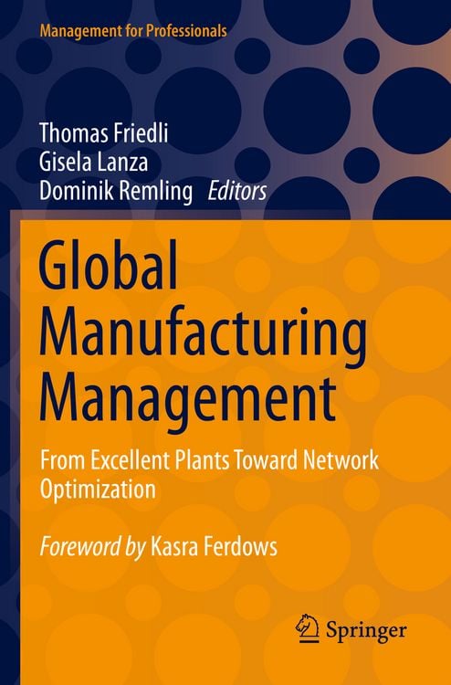 Produktbild: Global Manufacturing Management