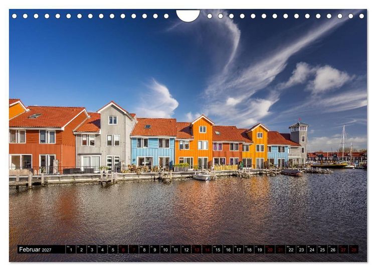 Produktbild: Provinz Groningen (Wandkalender 2027 DIN A4 quer), CALVENDO Monatskalender
