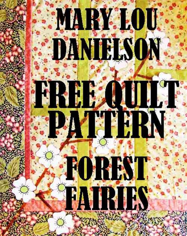 Produktbild: Forest Fairies - Free Quilt Pattern