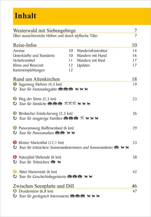 Produktbild: Westerwald mit Siebengebirge 29 Touren über aussichtsreiche Höhen und durch idyllische Täler