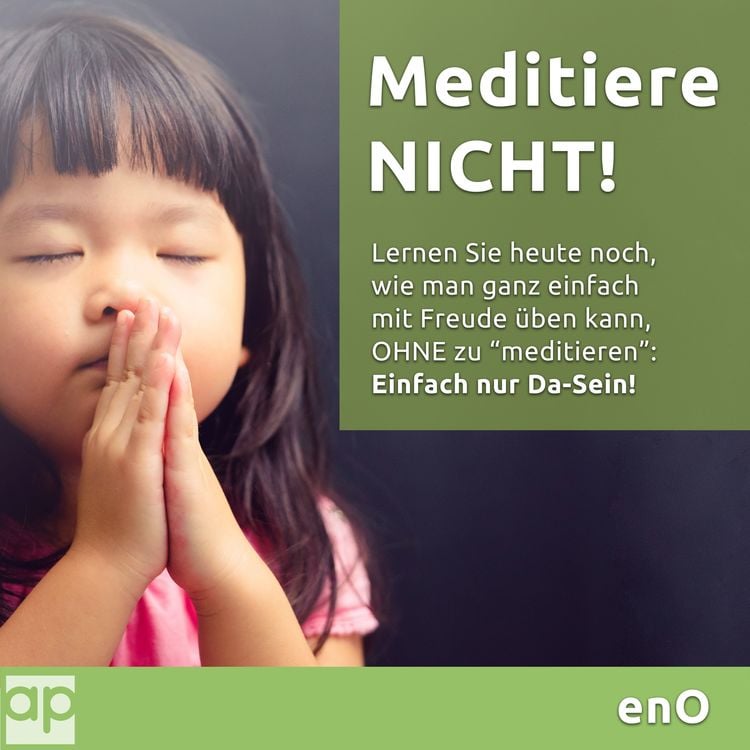 Produktbild: Meditiere NICHT!