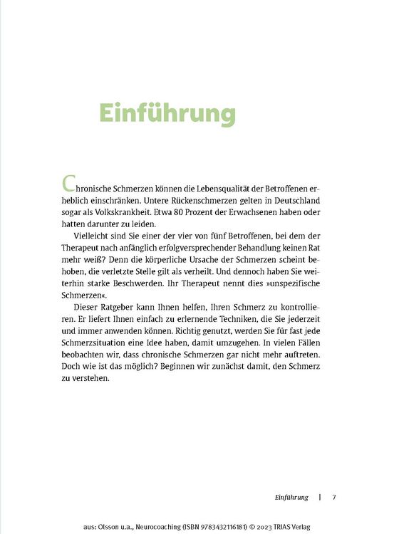 Produktbild: Neurocoaching - Wie der K&ouml;rper den Schmerz vergisst