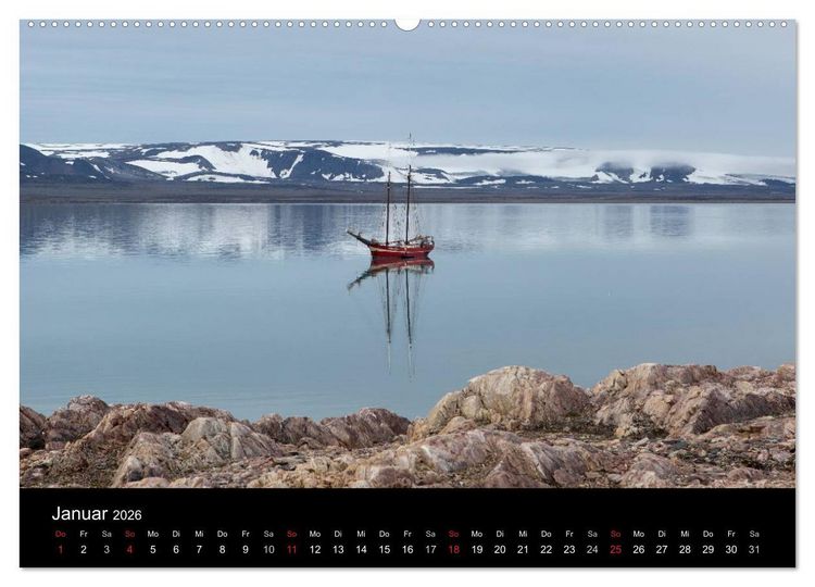 Produktbild: TRAUMZIEL ARKTIS, Impressionen vom Rand der Welt (Wandkalender 2026 DIN A2 quer), CALVENDO Monatskalender