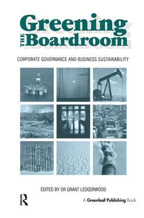 Produktbild: Greening the Boardroom