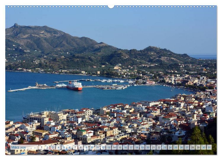 Produktbild: Zakynthos 2026 (Wandkalender 2026 DIN A2 quer), CALVENDO Monatskalender