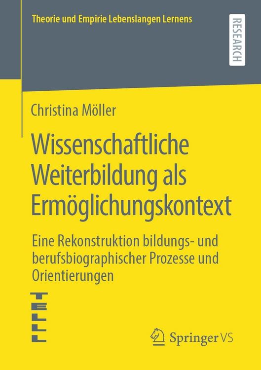 Produktbild: Wissenschaftliche Weiterbildung als Erm&ouml;glichungskontext