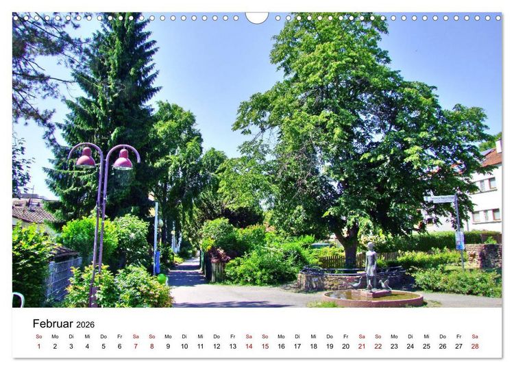 Produktbild: Wiesloch - Spaziergang durch die Altstadt (Wandkalender 2026 DIN A3 quer), CALVENDO Monatskalender