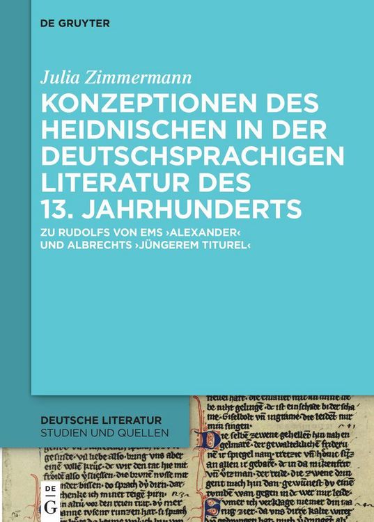Produktbild: Konzeptionen des Heidnischen in der deutschsprachigen Literatur des 13. Jahrhunderts