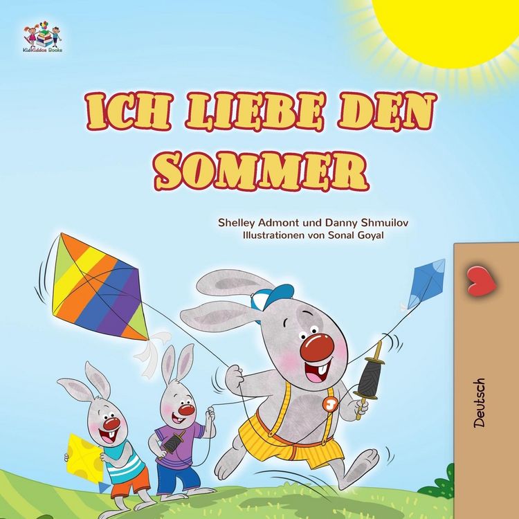 Produktbild: I Love Summer (German Children's Book)