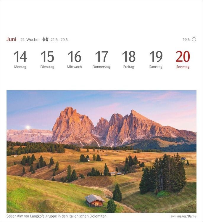 Produktbild: Lichtblicke Postkartenkalender 2027 - Wochenkalender mit 53 Postkarten