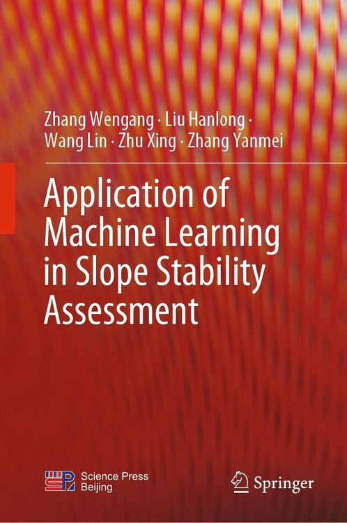 Produktbild: Application of Machine Learning in Slope Stability Assessment
