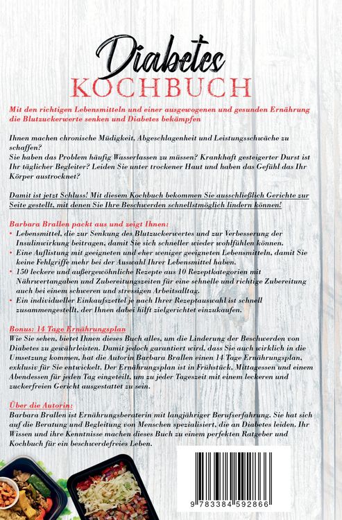 Produktbild: Diabetes Kochbuch &ndash; 150 einfache & leckere Rezepte f&uuml;r eine ausgewogene, blutzuckerfreundliche Ern&auml;hrung