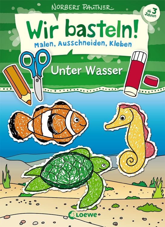 Bild vom Artikel Wir basteln! - Malen, Ausschneiden, Kleben - Unter Wasser vom Autor Norbert Pautner