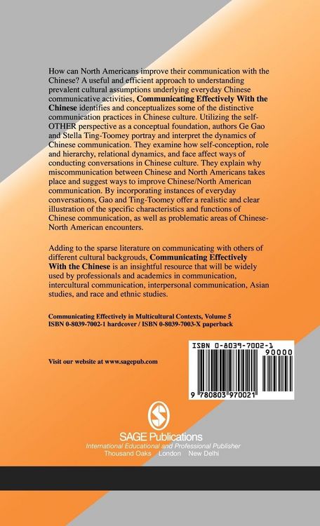 Produktbild: Communicating Effectively with the Chinese