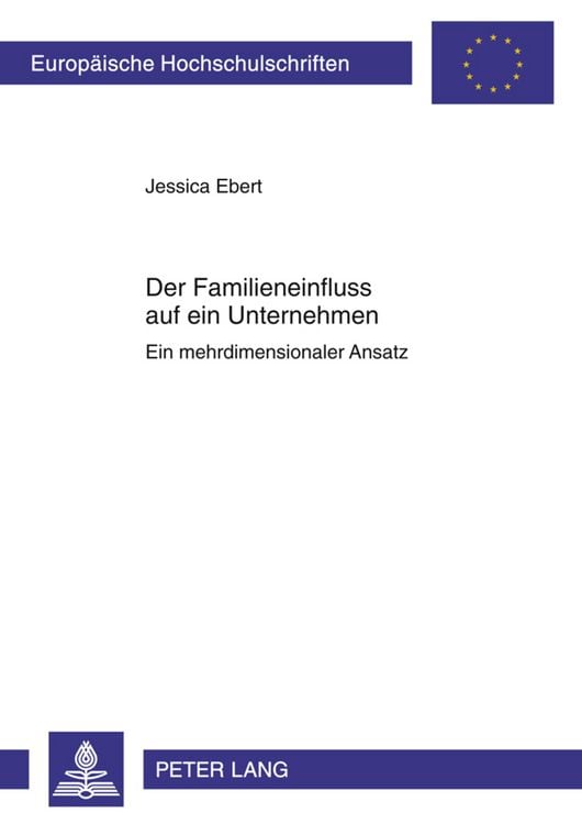 Produktbild: Der Familieneinfluss auf ein Unternehmen