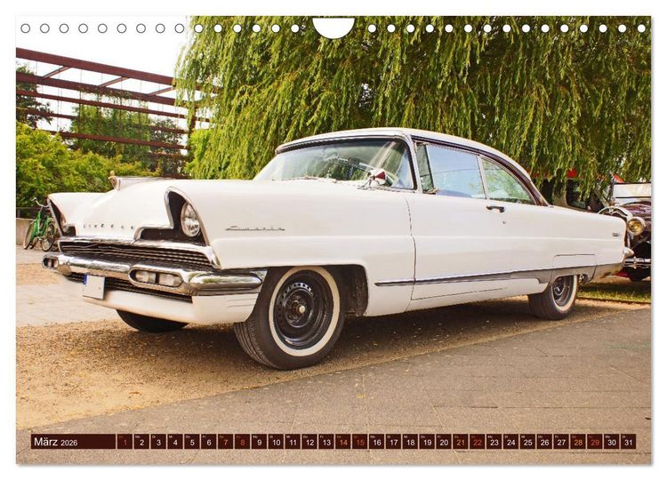 Produktbild: Damals war's - Oldtimer der F&uuml;nfziger bis Achtziger Jahre (Wandkalender 2026 DIN A4 quer), CALVENDO Monatskalender