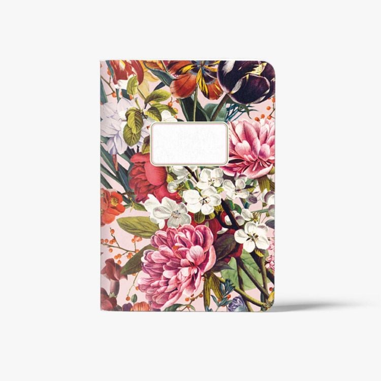 Produktbild: Hefte A5 Pattern Blumengru&szlig;