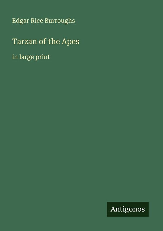 Produktbild: Tarzan of the Apes