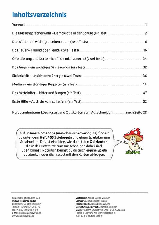 Produktbild: &Uuml;bungsheft mit Tests im Sachunterricht 3. Klasse