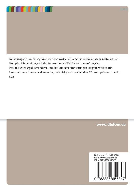 Produktbild: Einflu&szlig;faktoren auf den Erfolg von Expatriates westlicher Kulturpr&auml;gung in der VR China