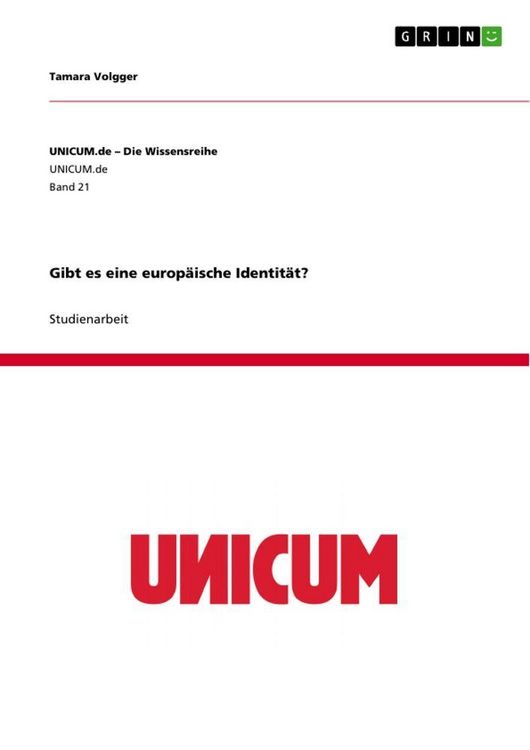 Produktbild: Gibt es eine europ&auml;ische Identit&auml;t?