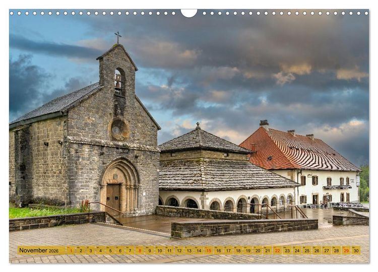 Produktbild: Das Baskenland (Wandkalender 2026 DIN A3 quer), CALVENDO Monatskalender
