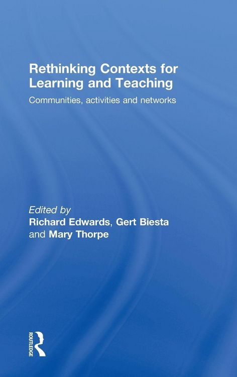 Produktbild: Rethinking Contexts for Learning and Teaching