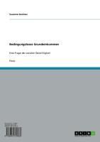 Produktbild: Bedingungsloses Grundeinkommen