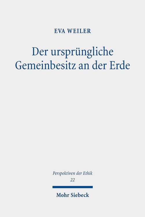 Produktbild: Der urspr&uuml;ngliche Gemeinbesitz an der Erde