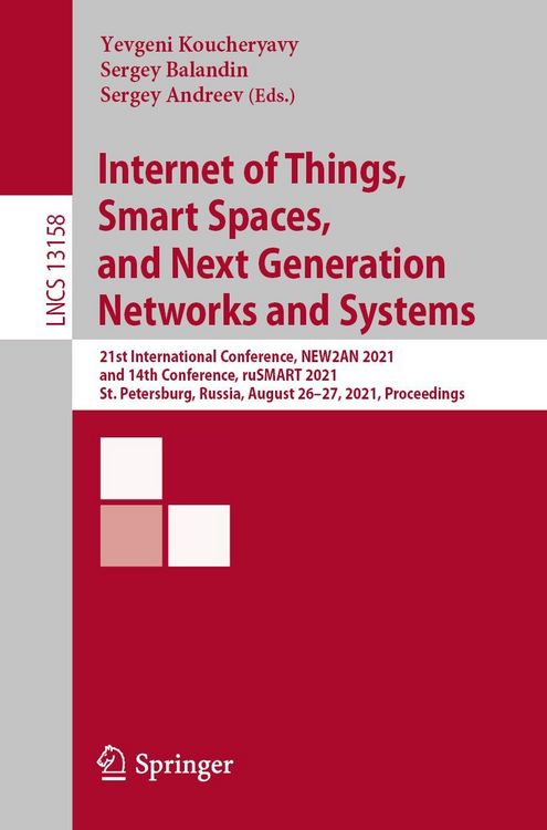 Produktbild: Internet of Things, Smart Spaces, and Next Generation Networks and Systems